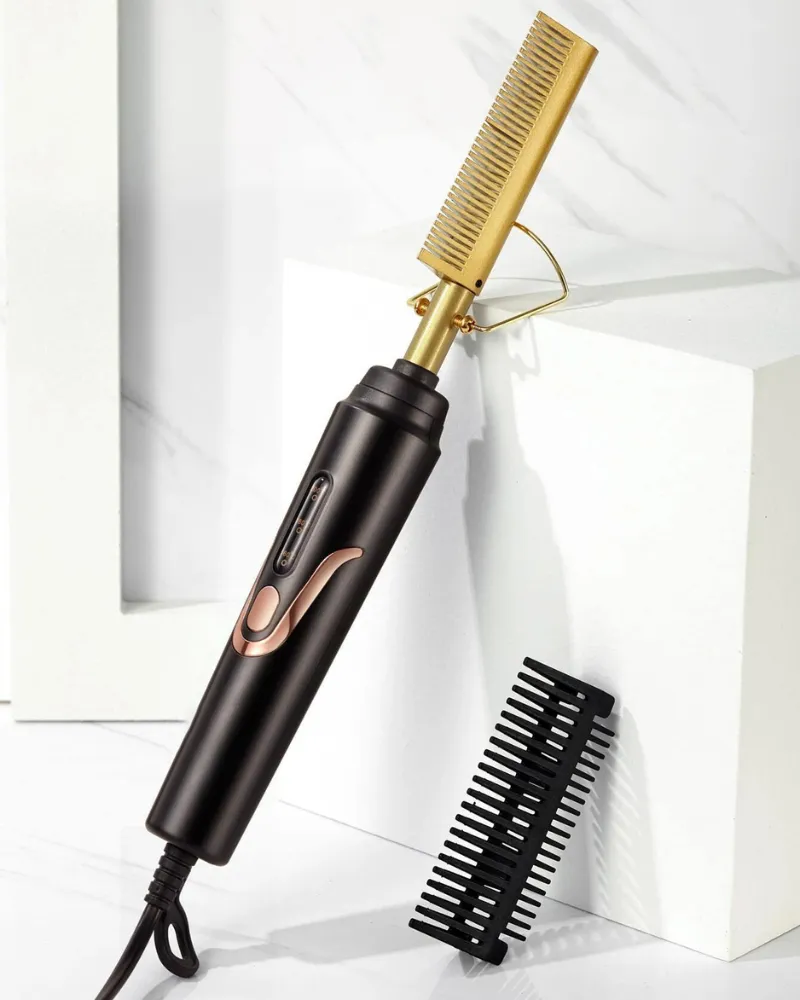 Electric Hair Straightening Comb